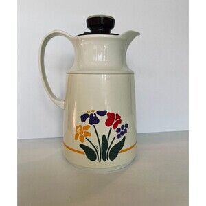 1980s Floral Thermos, Thermos Pitcher